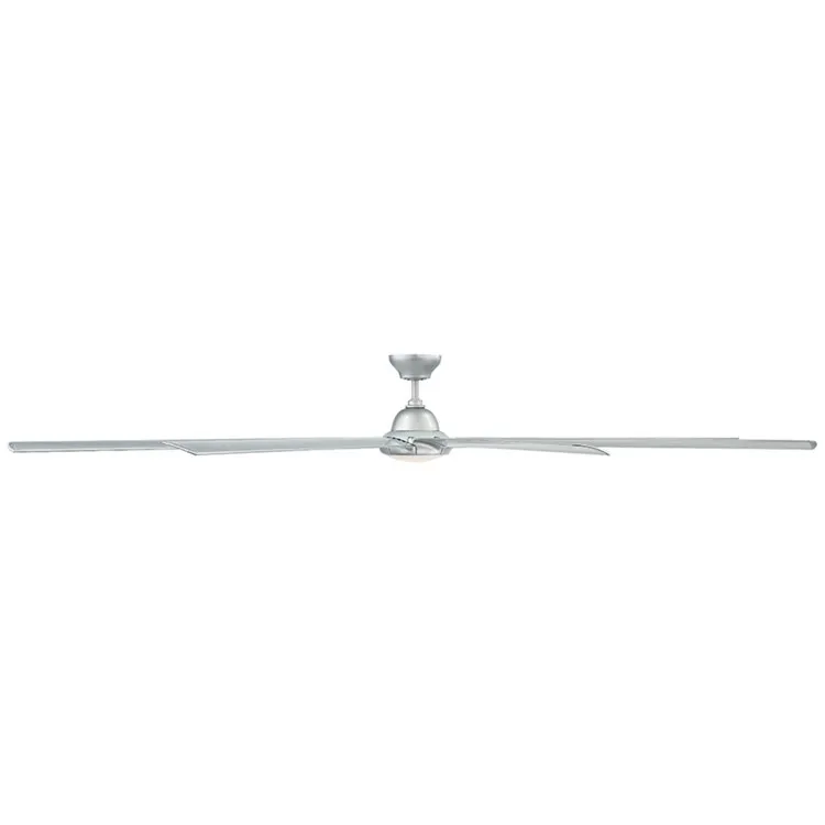 Hydra 120" Eight-Blade Indoor/Outdoor Smart Ceiling Fan with 3500K LED Light Kit and Wall Control