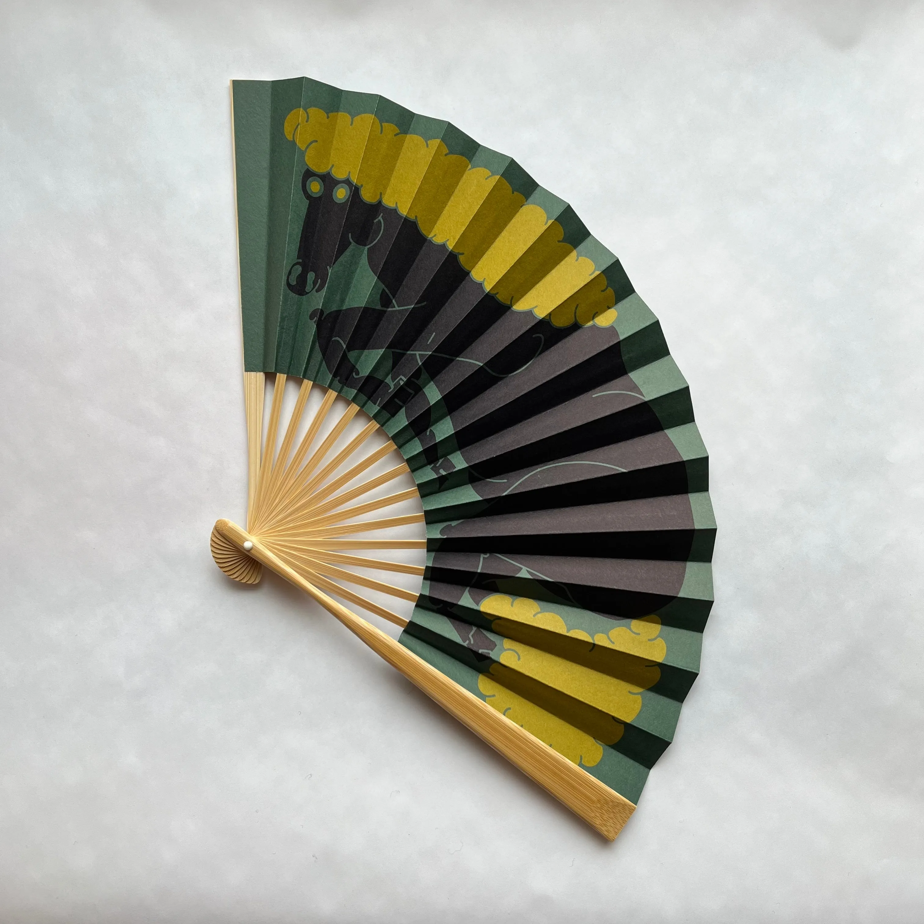 Japanese Zodiac Fan - Horse