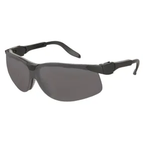 KD512 MCR Safety Klondike KD5 Series Safety Glasses, Gray Lens, Black Frame