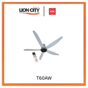 KDK T60AW 150cm DC Motor Ceiling Fan