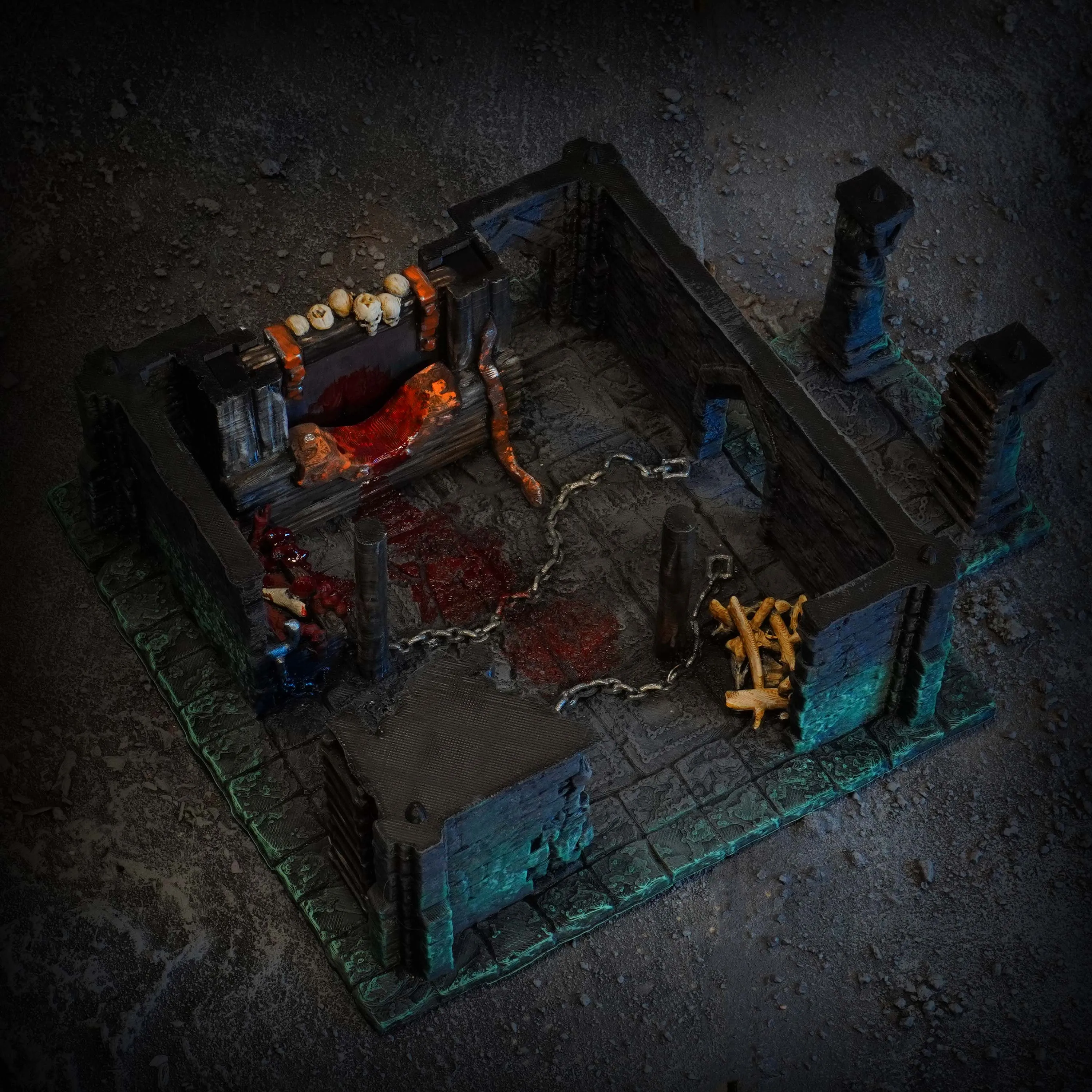 Kingdom of Azragor Slaughter House (STL File)