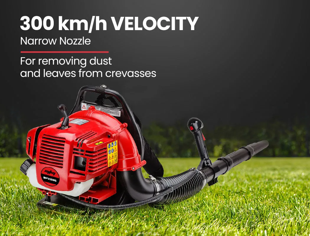 Lightweight 30CC Petrol Backpack Leaf Blower - 2 Stroke MTM