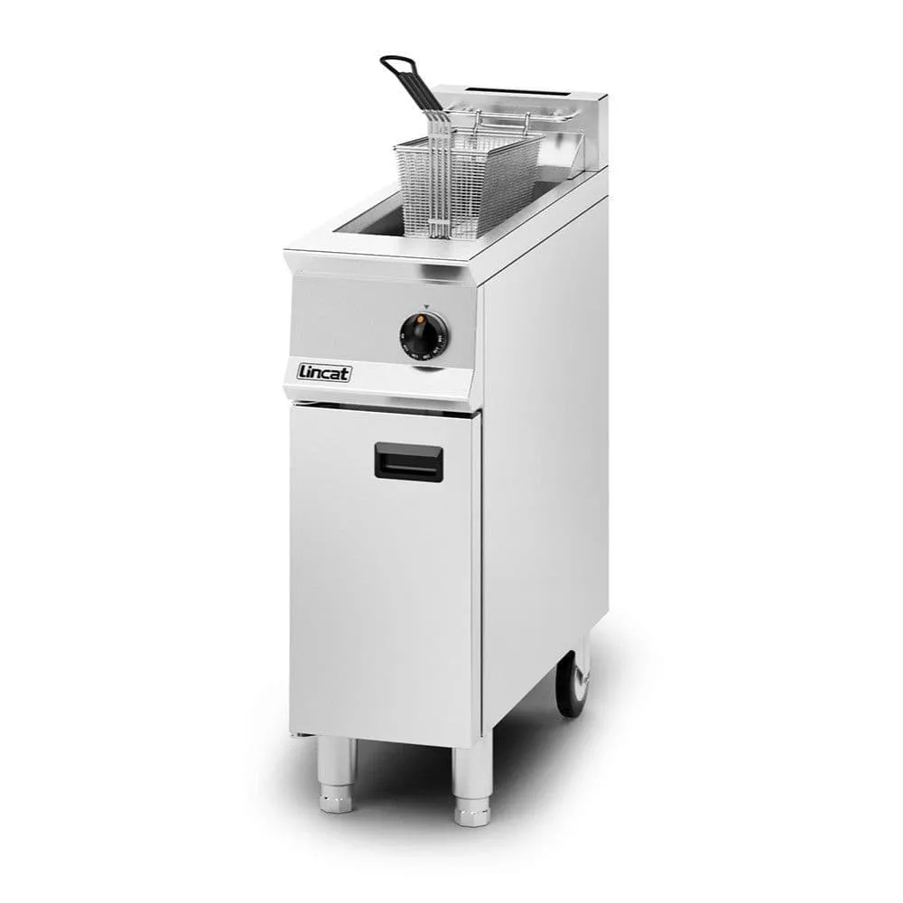 Lincat Opus 800 Natural/LPG Free-standing Single Tank Fryer - 1 Basket - W 300 mm OG8110- OG8110/OP