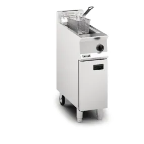 Lincat Opus 800 Single Tank Single Basket Free Standing Natural Gas Fryer OG8110