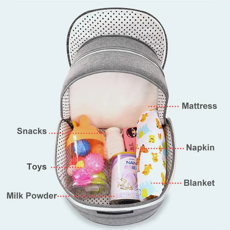 LovelyRLovely Portable Removable Folding Baby Crib Bag