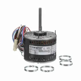 Marathon Direct Drive Motor, 1075 RPM, 1/4 HP, 115 V, 48Y Frame, Open Air Over