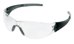 MCR Safety CK2 Silver TPR, Clear UV-AF Lens