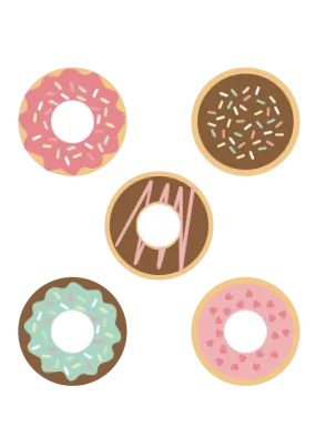 【MEMBER ONLY】HTVRONT Free SVG File for Download - Donuts