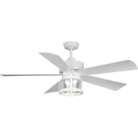 Midvale 56" Ceiling Fan in Satin White