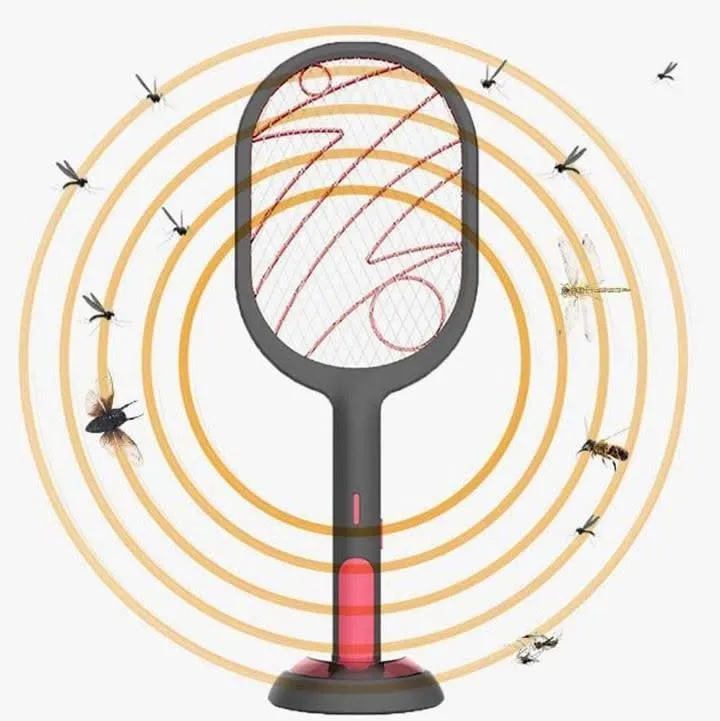 Mosquito Killer Machine Racket Bat with Uv Lamp Trap & 1200mAh Rechargeable Battery