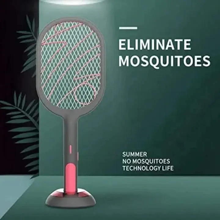 Mosquito Killer Machine Racket Bat with Uv Lamp Trap & 1200mAh Rechargeable Battery