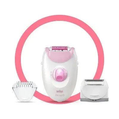 New - Braun Silk-epil SE3-270 Female Epilator