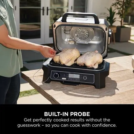 Ninja OG850UK Woodfire Pro XL Electric BBQ Grill & Smoker