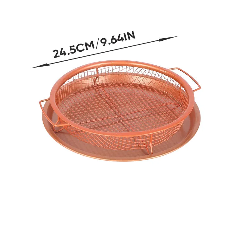 Nonstick Air Fryer Basket & Crisper Tray