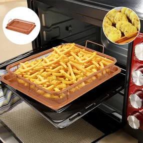 Nonstick Air Fryer Basket & Crisper Tray