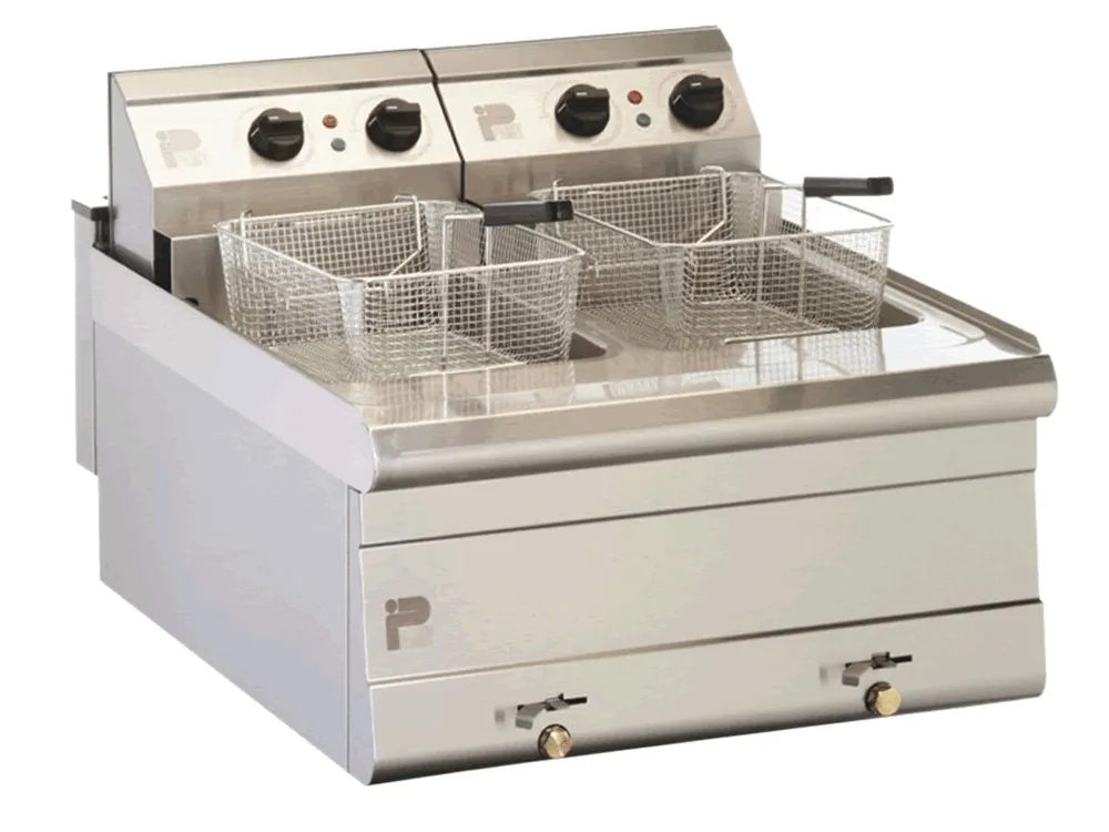 Parry NPDF3 Double Electric Table Top Fryer