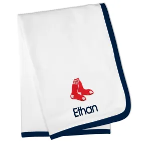 Personalized Boston Red Sox Blanket