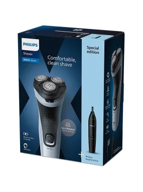 Philips 3000X Series Wet & Dry Shaver   Nose Trimmer (X3003/02)