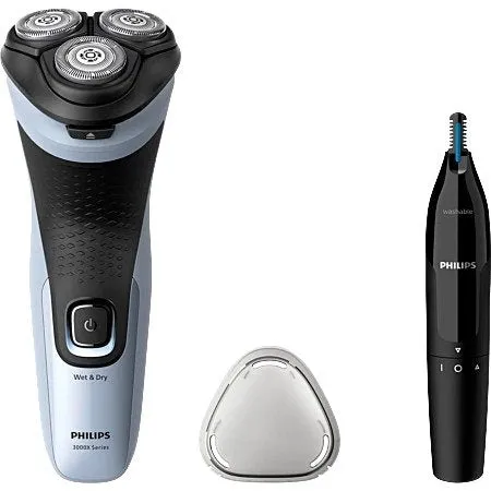 Philips 3000X Series Wet & Dry Shaver   Nose Trimmer (X3003/02)