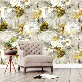 Poppies And Peonies Wallpaper