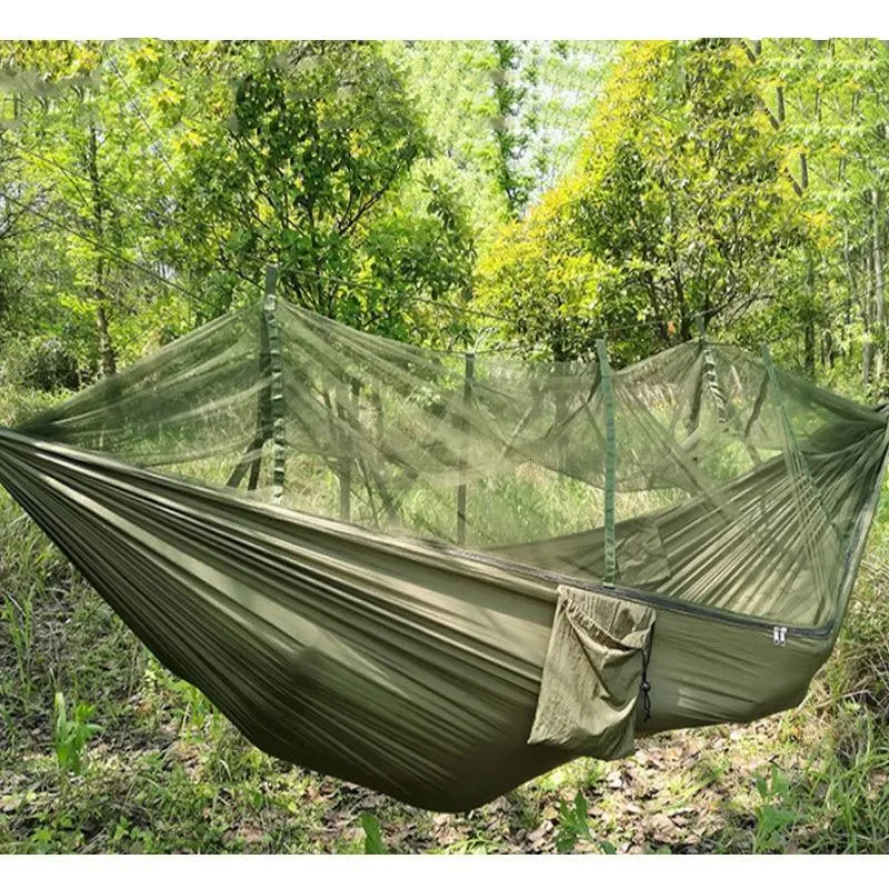 Portable Camping Hammock with Mosquito Net - 2 Person