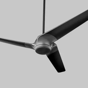 Sol 52" 3 Blade Ceiling Fan - Black