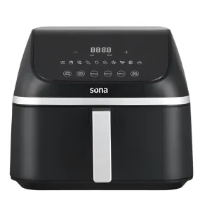 Sona Air Fryer, 9Lit, Black