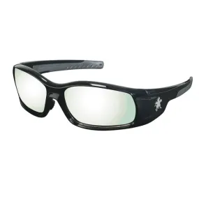 SR119AF MCR Safety Swagger SR1 Series Safety Glasses, I/O Clear Mirror Lens