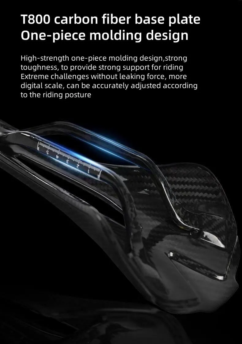 Superteam Air Full Carbon Fiber 3D Printing Short-Nosed Bike Saddle