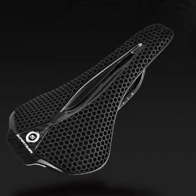 Superteam Air Full Carbon Fiber 3D Printing Short-Nosed Bike Saddle