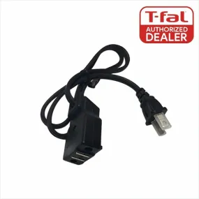 T-Fal SS-992896 FF103850/89 Deep Fryer Power Cord Black Magnetic