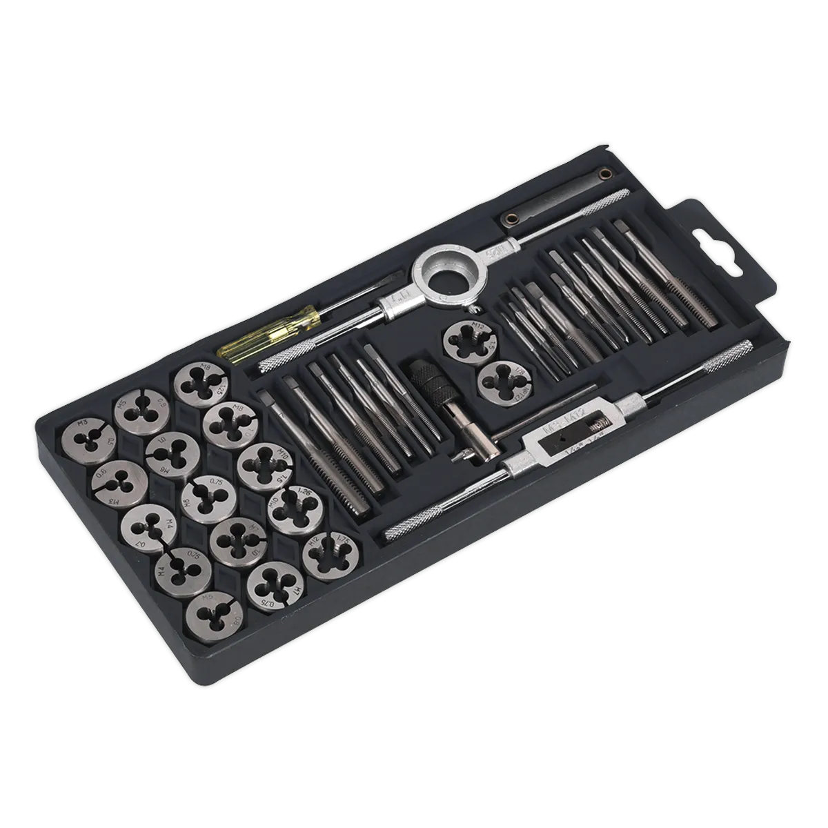 Tap & Die Set 40pc Split Dies Metric