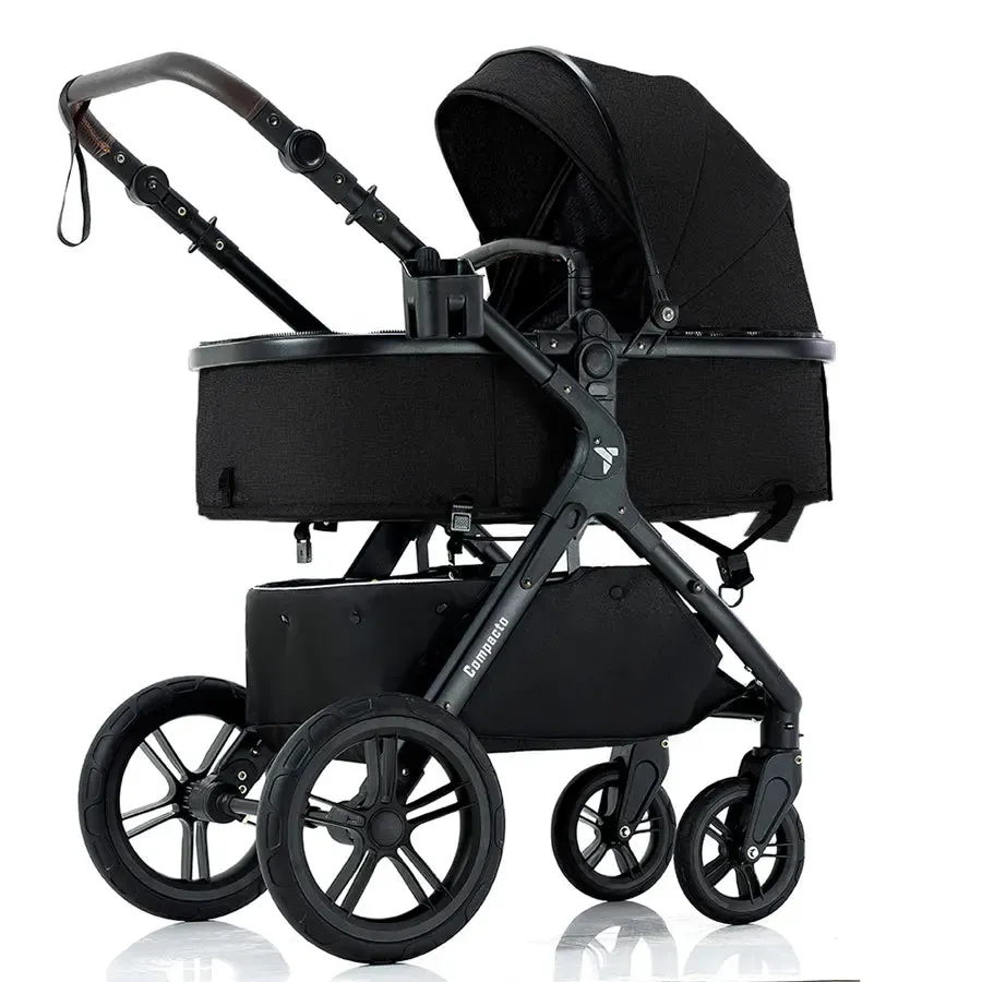 Teknum 3 in1 Compacto Travel Stroller (Black)