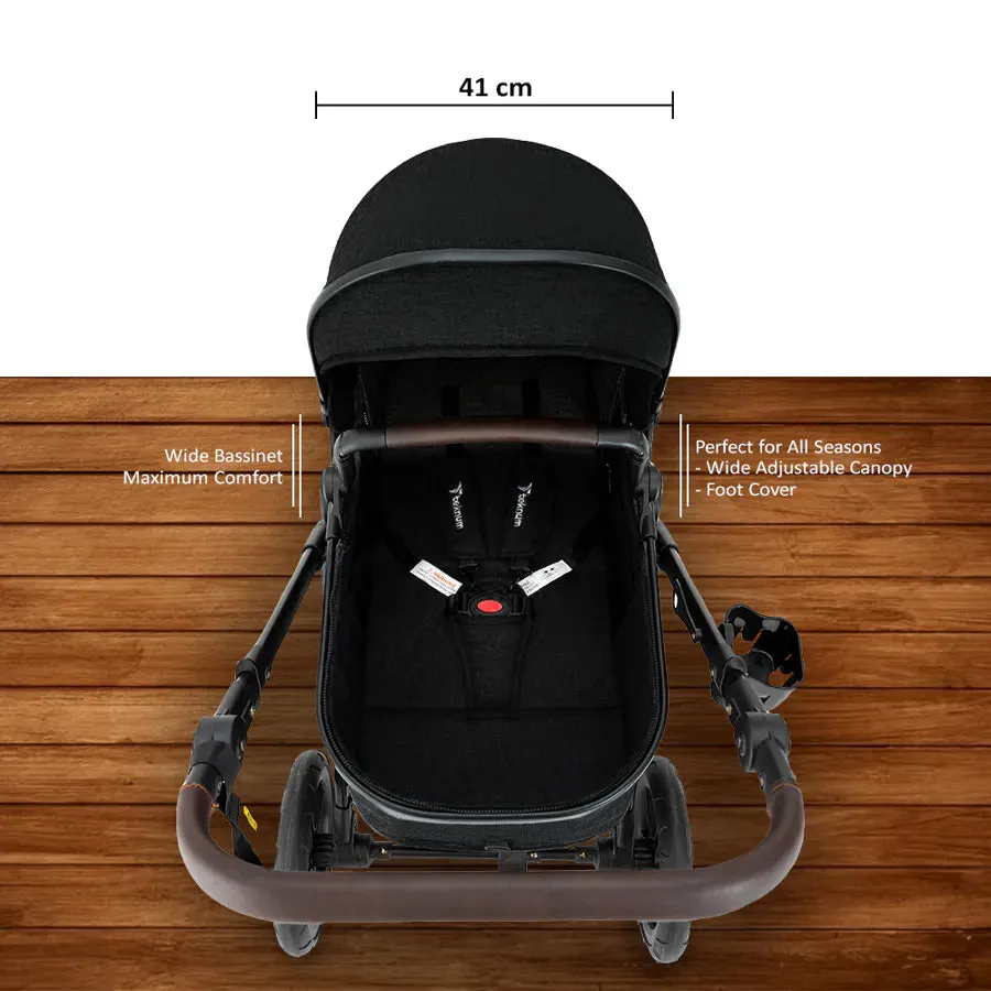 Teknum 3 in1 Compacto Travel Stroller (Black)