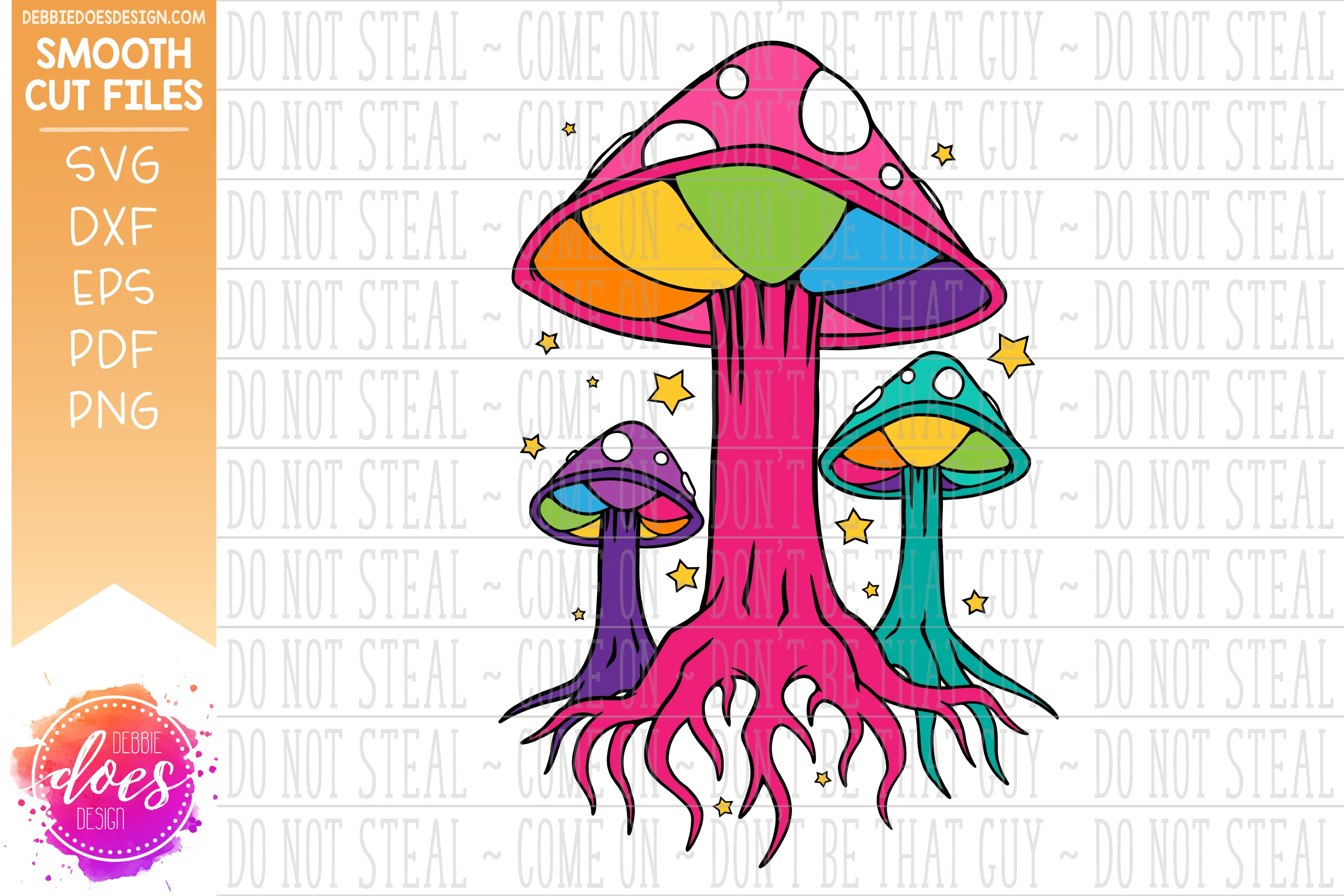 The Magical Mushroom Bundle - Sublimation/Printable Design   Bonus SVG