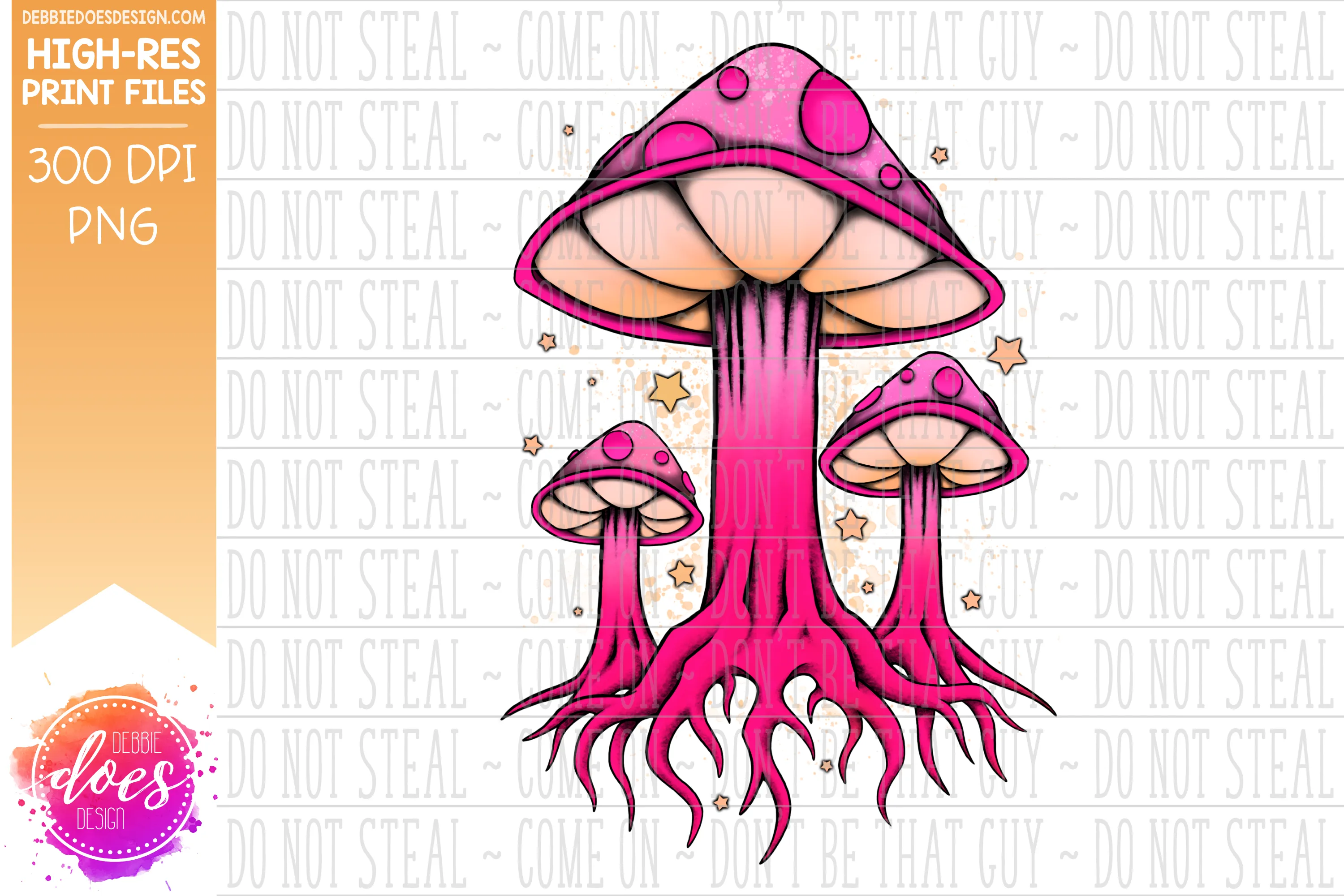 The Magical Mushroom Bundle - Sublimation/Printable Design   Bonus SVG