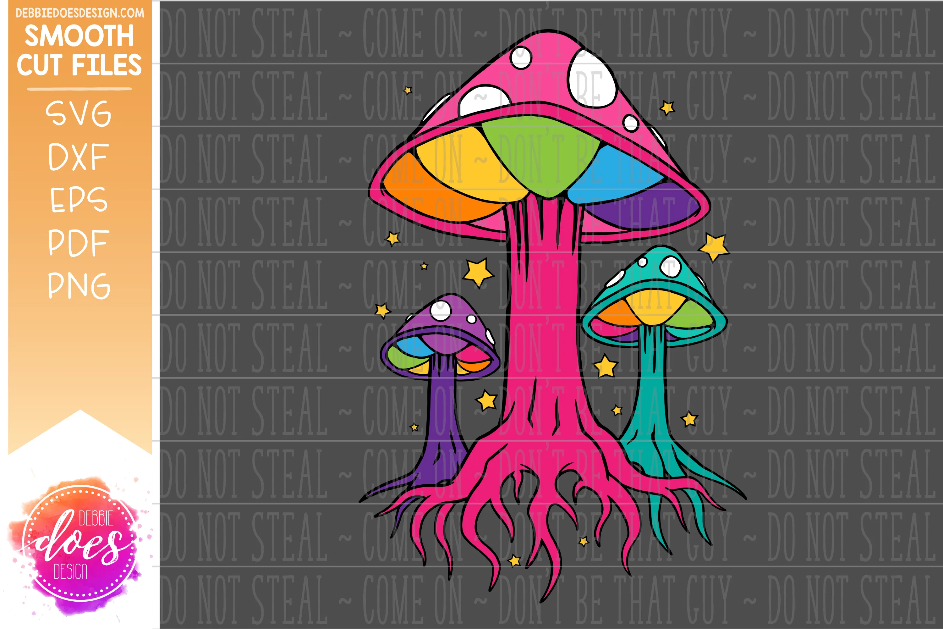 The Magical Mushroom Bundle - Sublimation/Printable Design   Bonus SVG