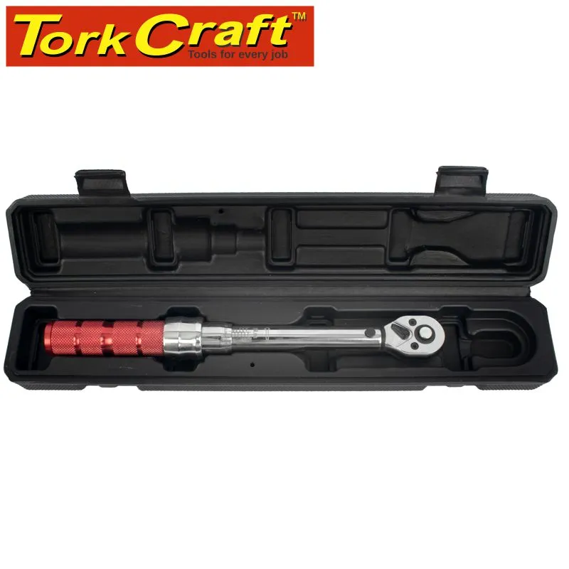 TORK CRAFT MECHANICAL TORQUE WRENCH 3/8' X 5-30NM TCTQ3830-01