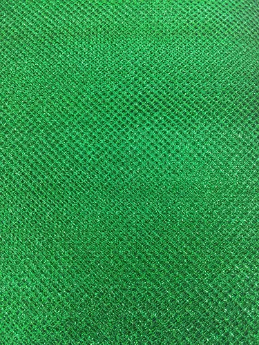 Tutu Net - 54-inches Wide Metallic Mesh Green