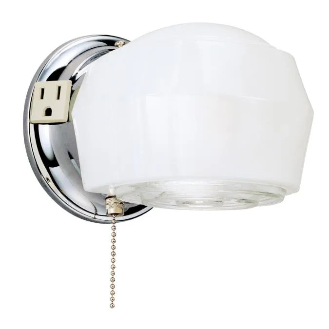 Wall Fixture with Pull Chain