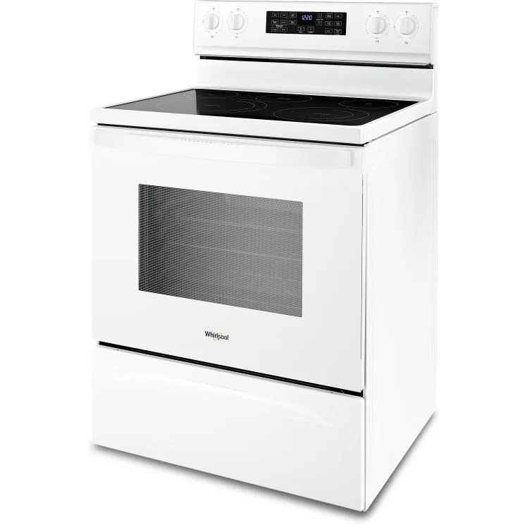 Whirlpool 30-inch Freestanding Electric Range with Air Fry YWFE550S0LW