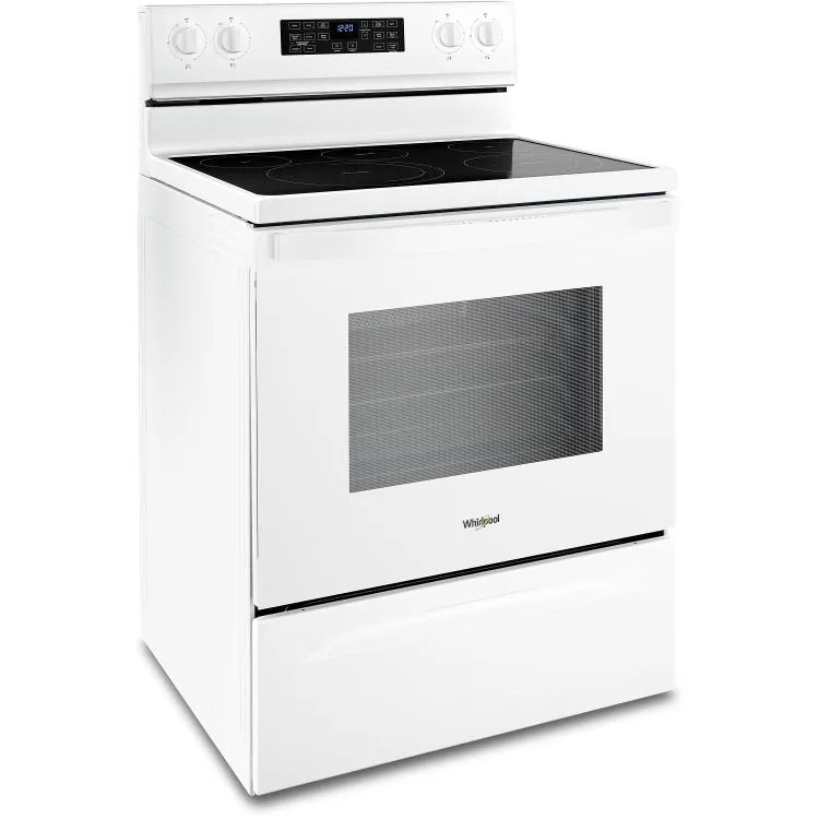 Whirlpool 30-inch Freestanding Electric Range with Air Fry YWFE550S0LW