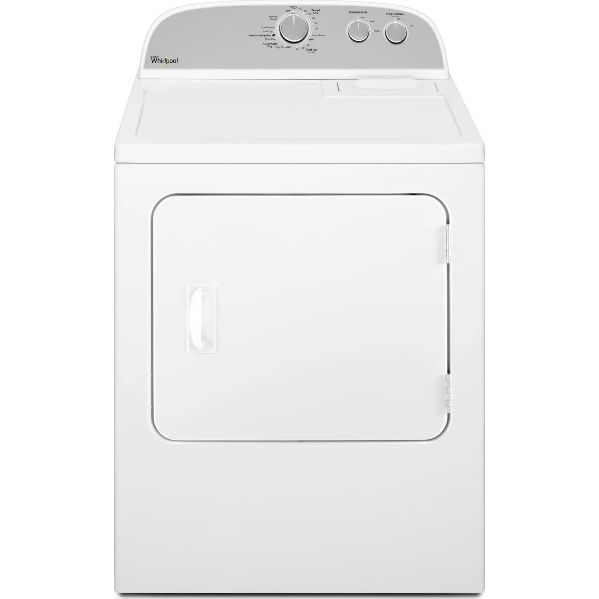 Whirlpool Natural Gas Dryer (WGD4815EW) - White