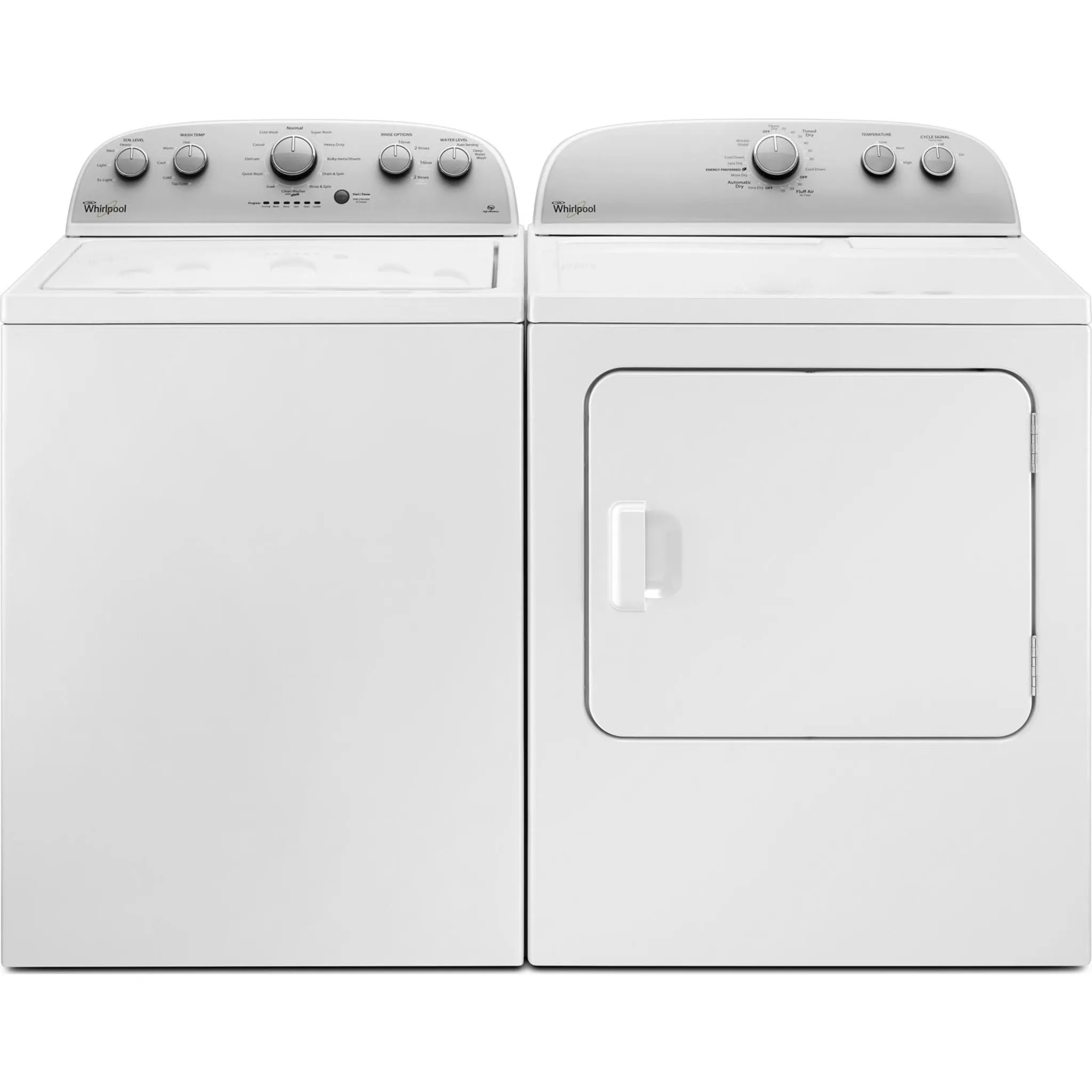 Whirlpool Natural Gas Dryer (WGD4815EW) - White