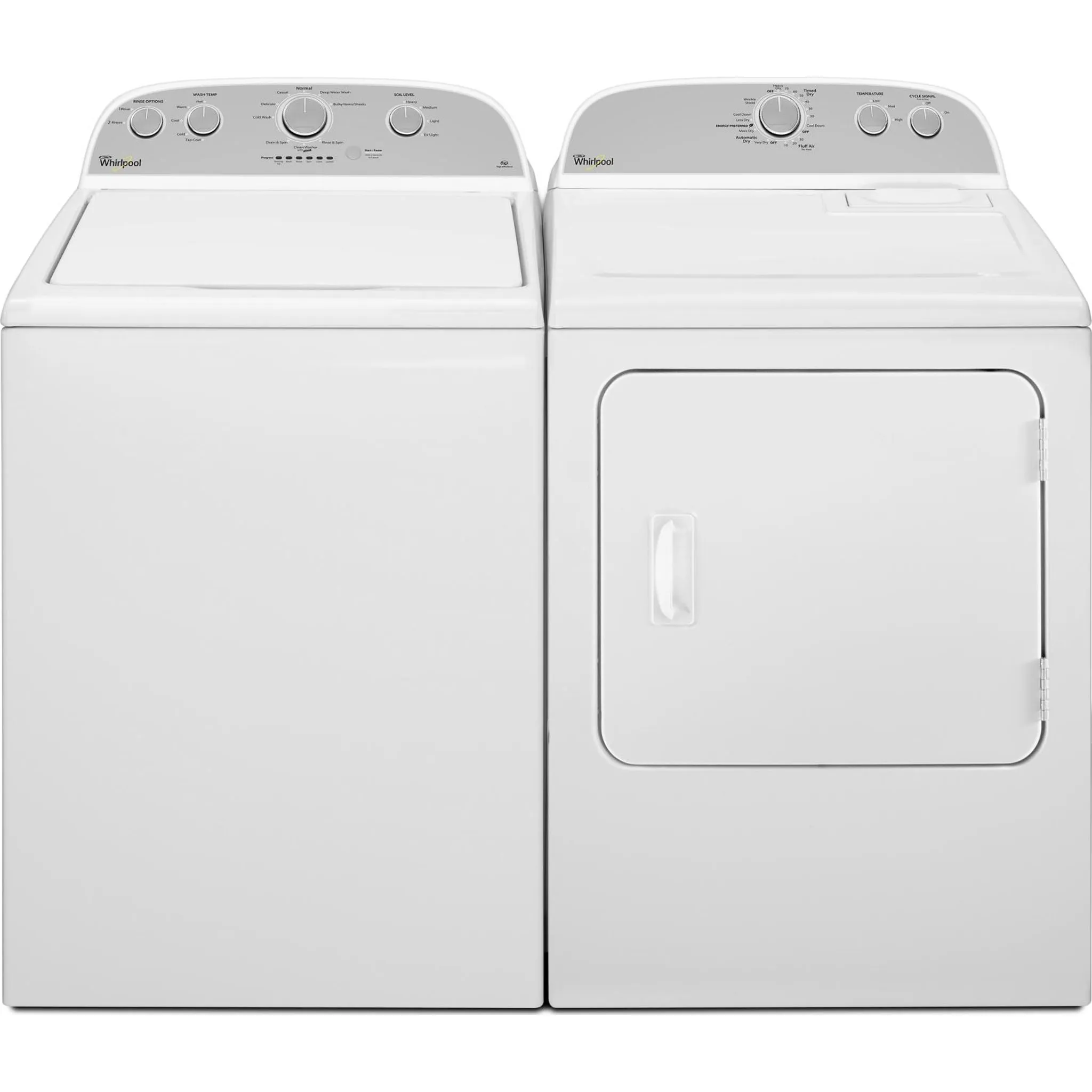 Whirlpool Natural Gas Dryer (WGD4815EW) - White